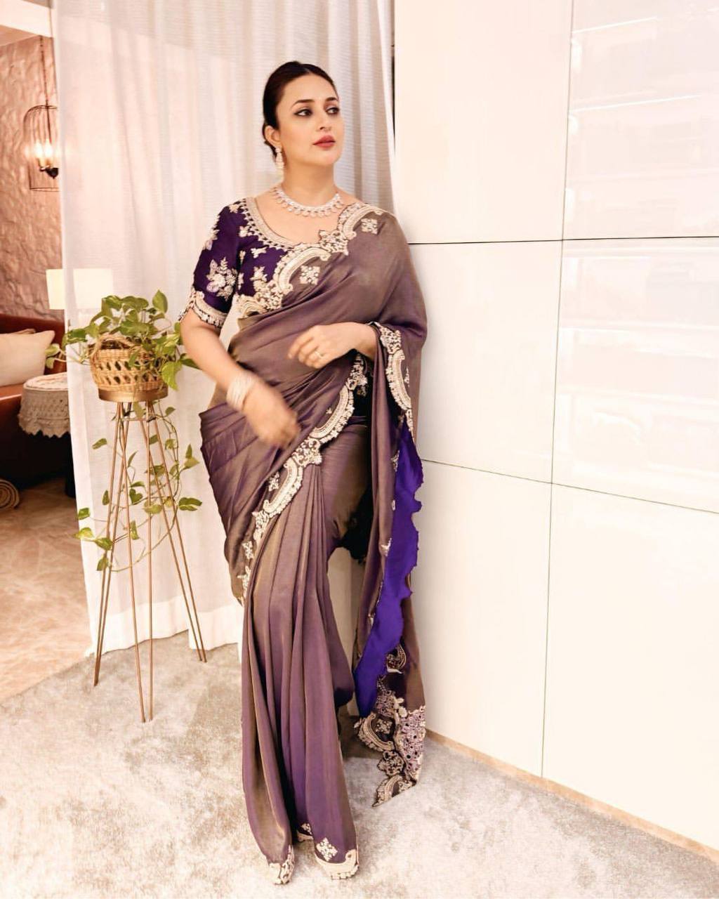 Sequins Saree