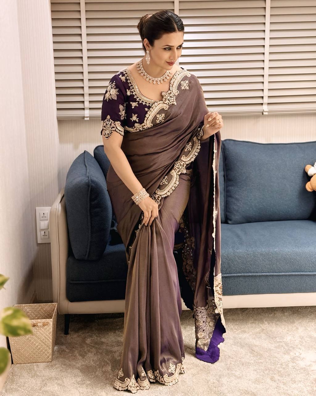Sequins Saree