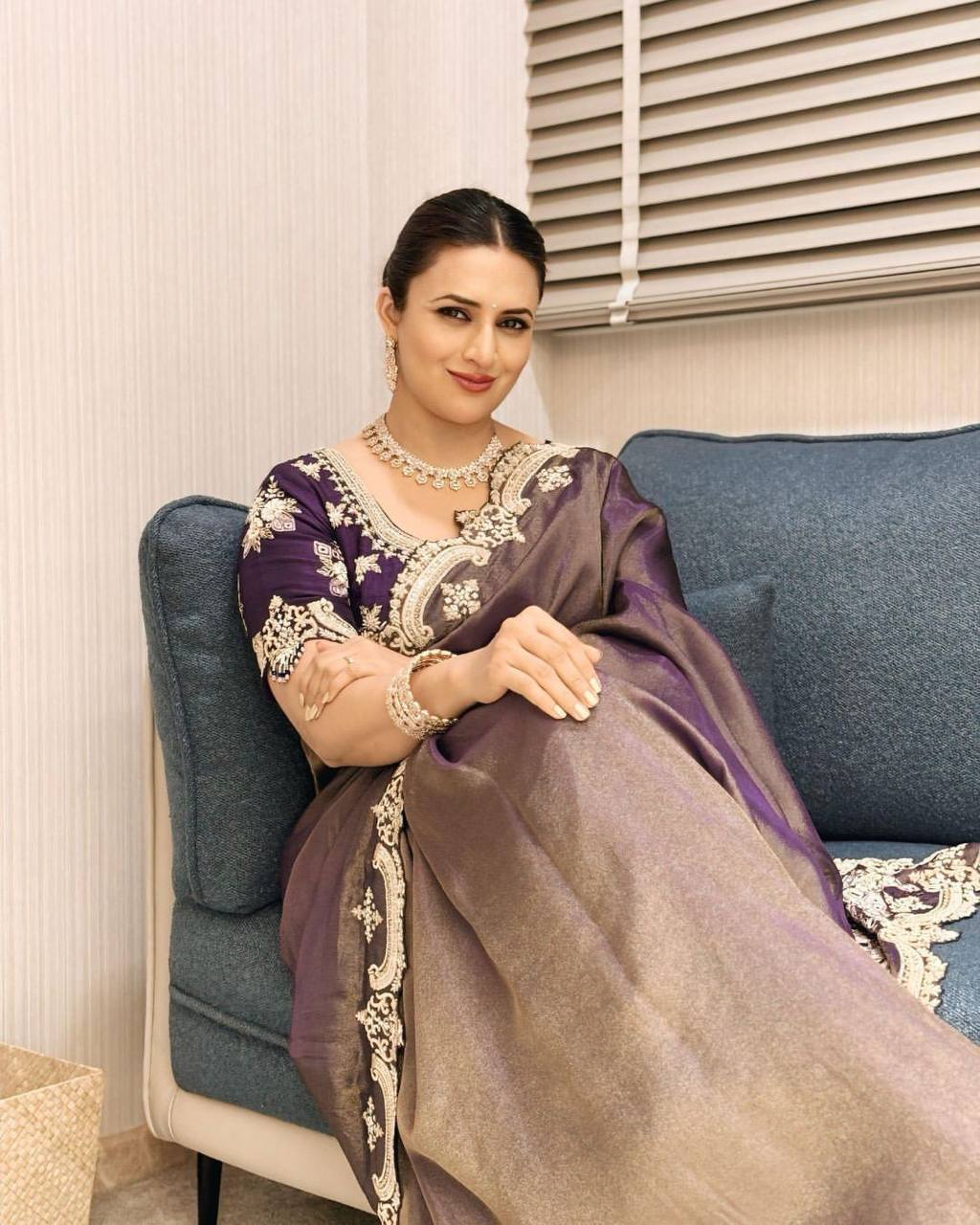 Sequins Saree