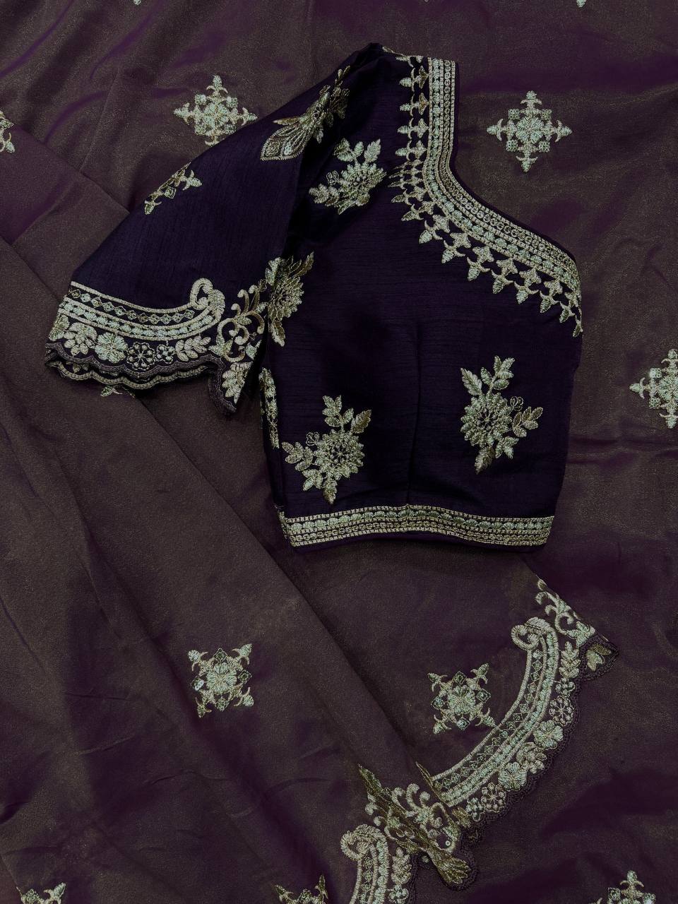 Sequins Saree