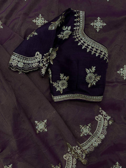Sequins Saree
