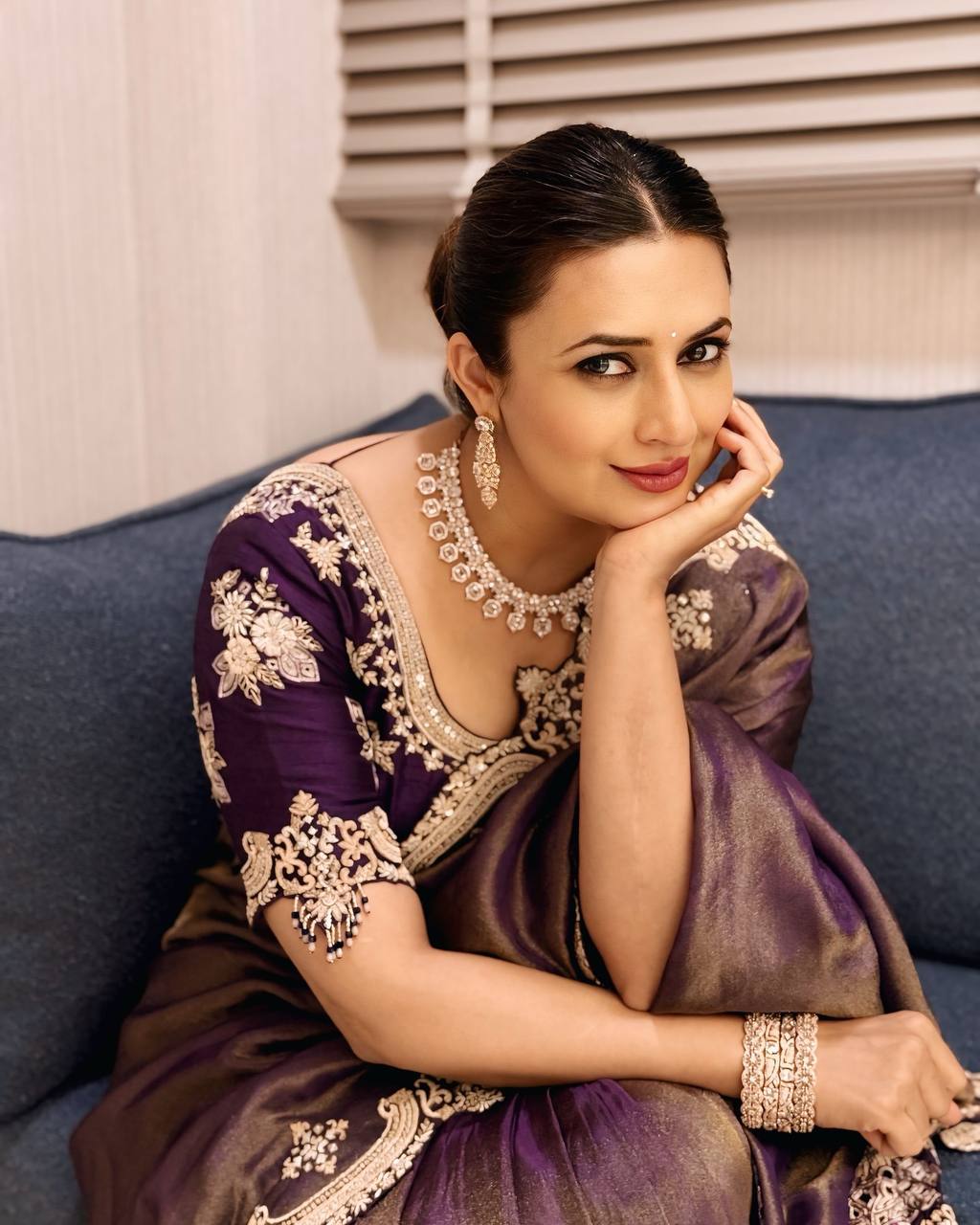 Sequins Saree