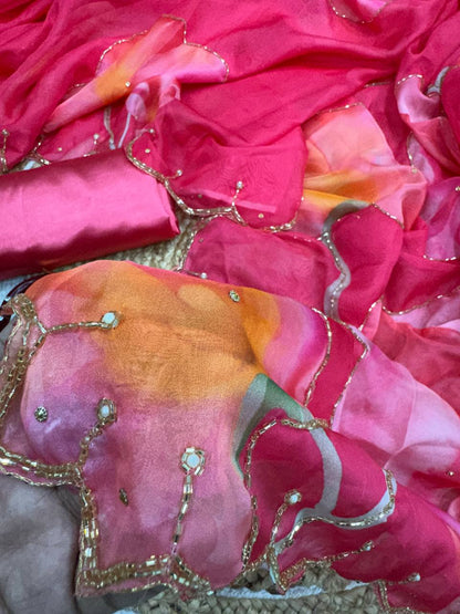 Organza Saree