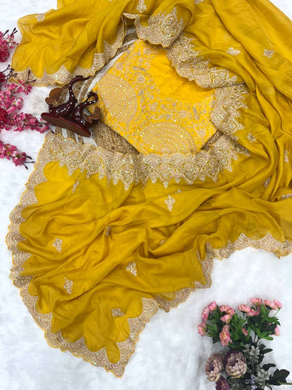 Sequins Saree