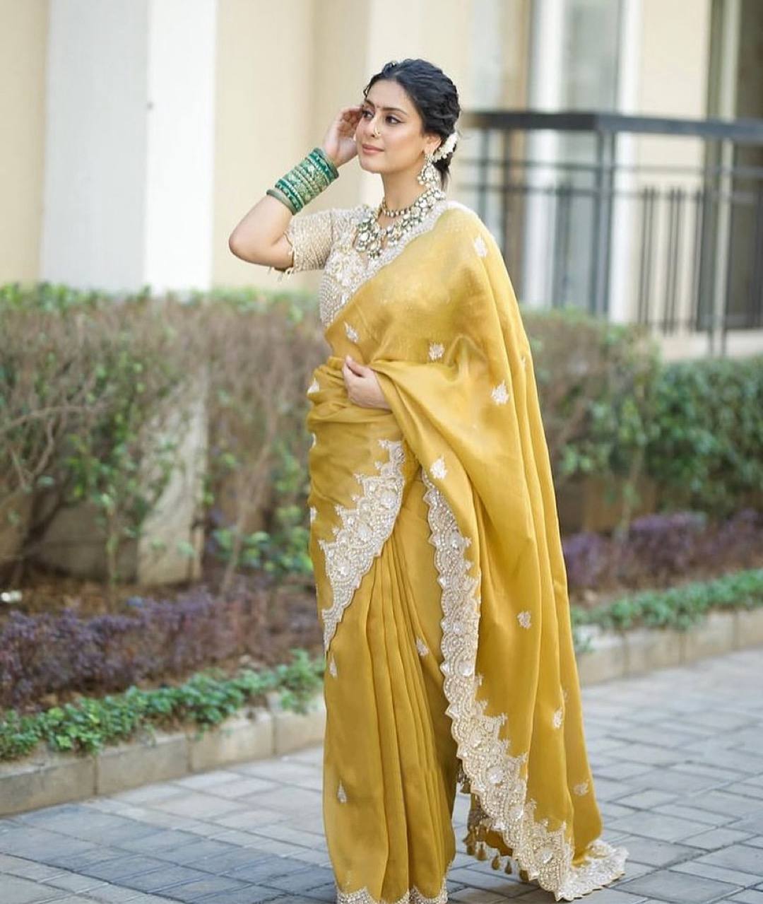 Sequins Saree