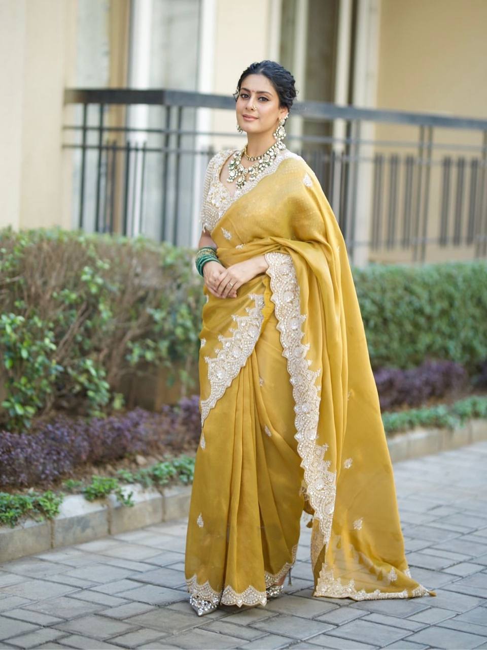 Sequins Saree