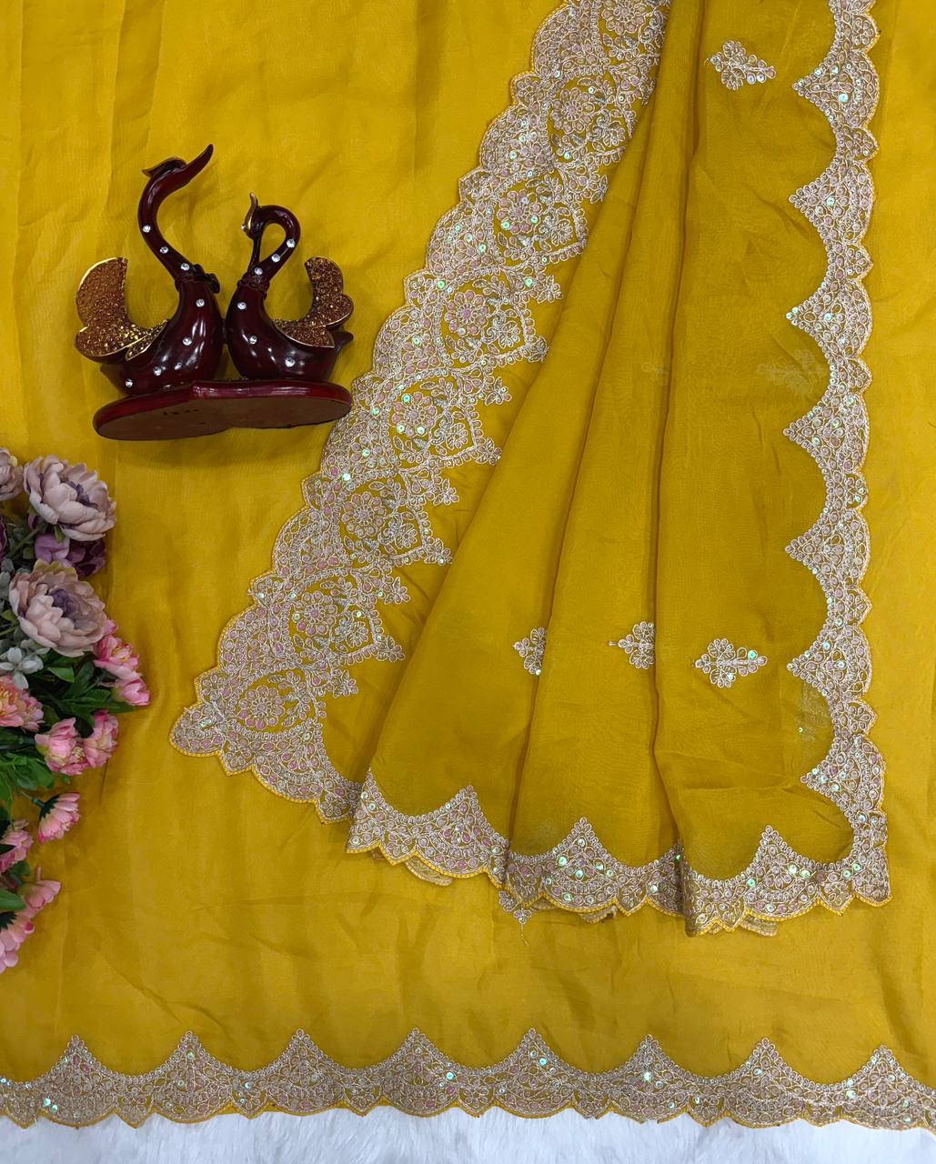 Sequins Saree