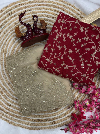 Sequins Saree