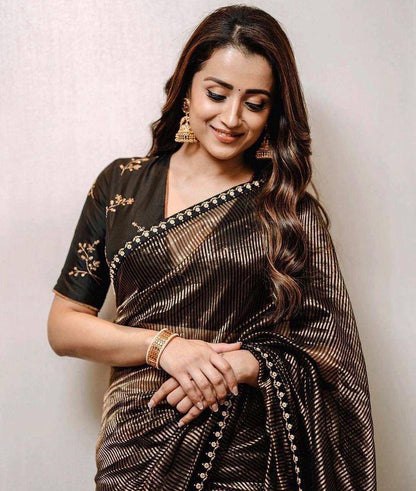 Sequins Saree