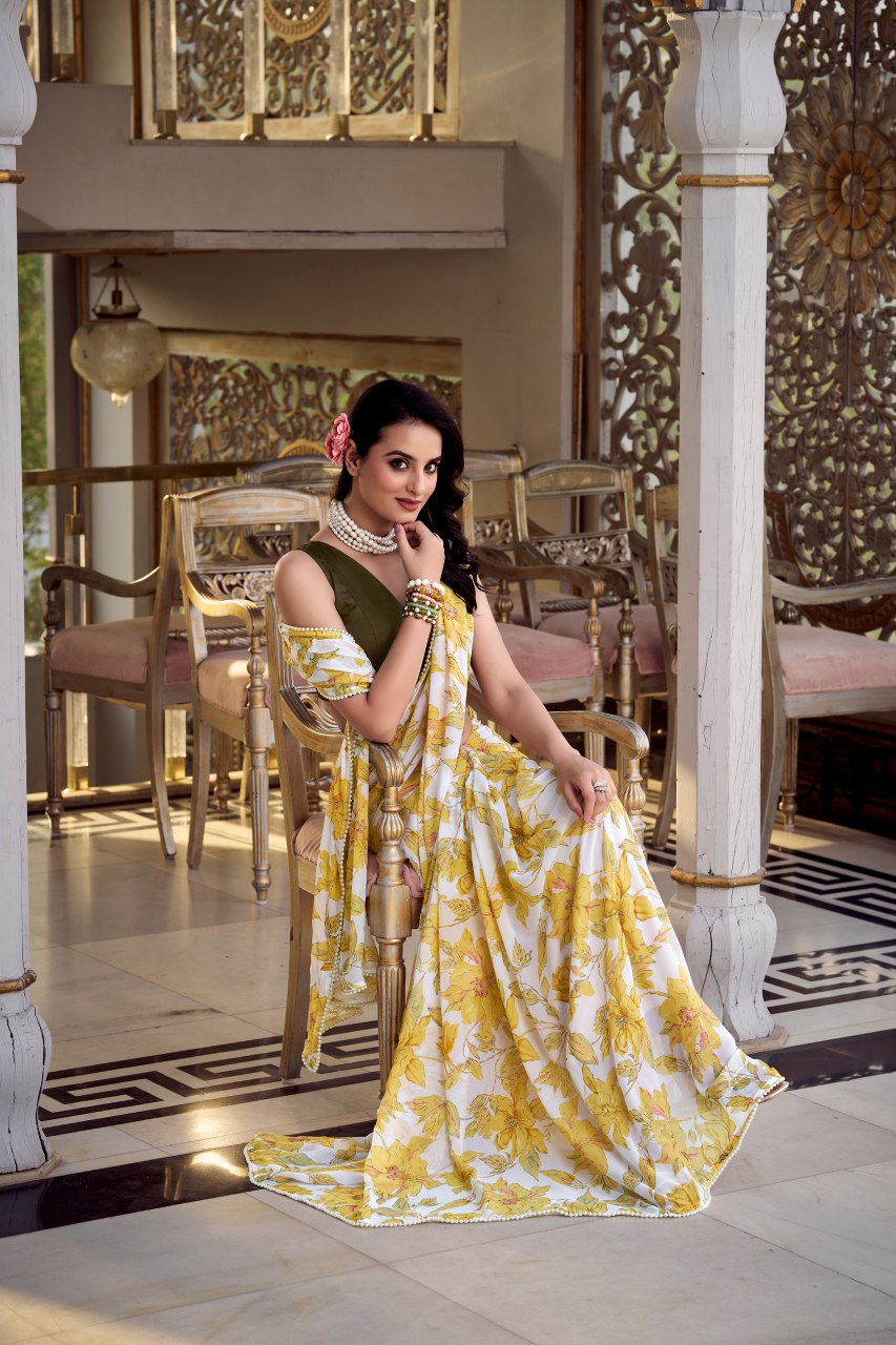 Georgette Saree