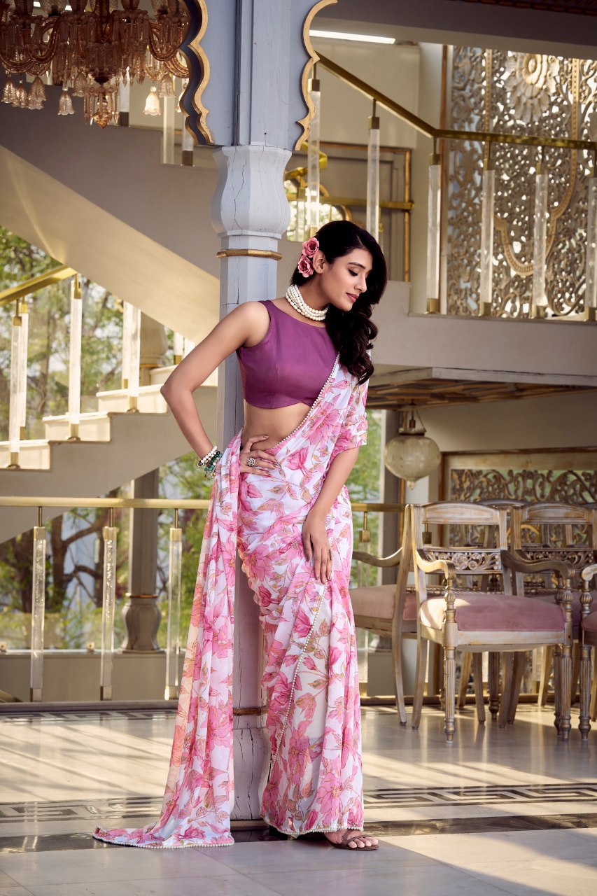 Georgette Saree