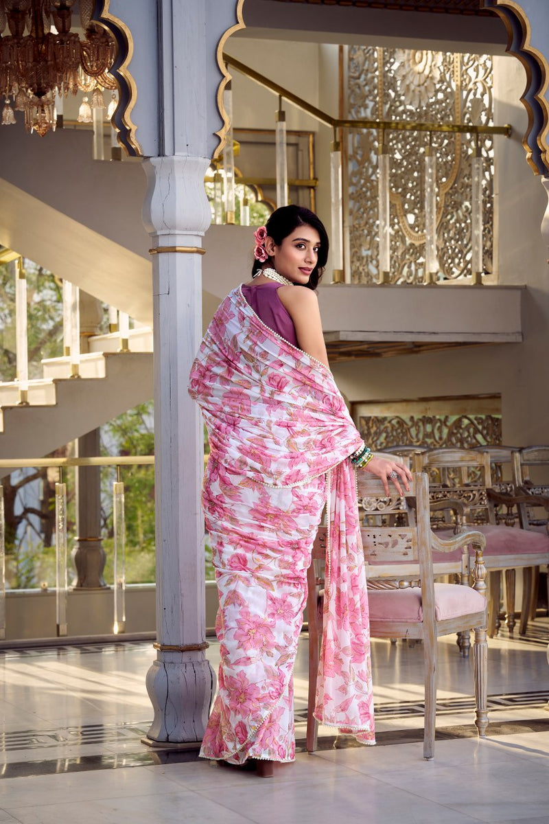 Georgette Saree