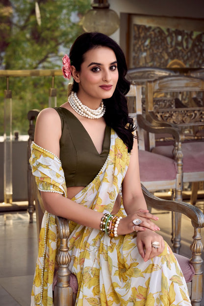 Georgette Saree