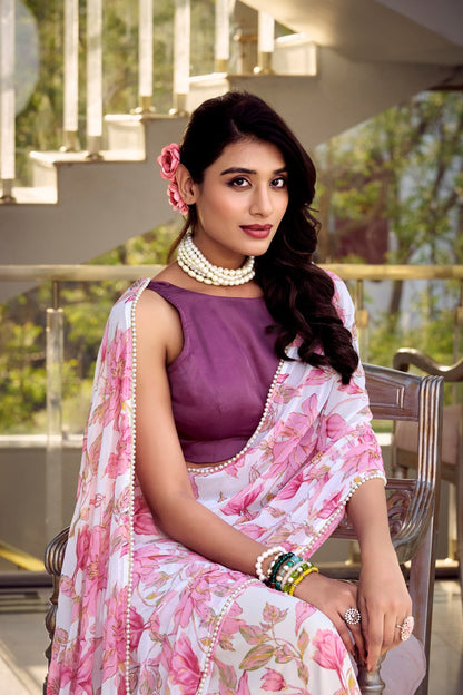 Georgette Saree