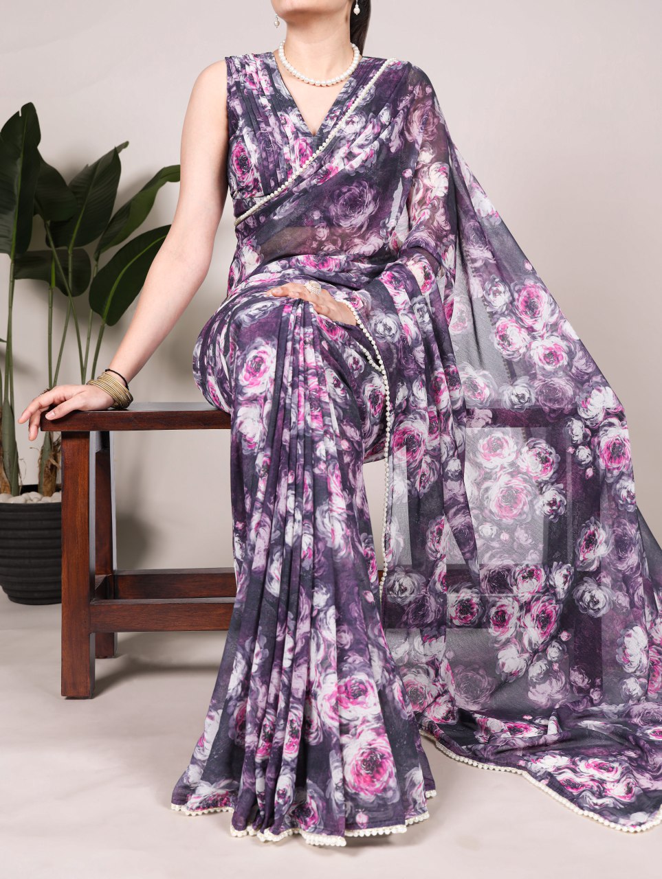 Georgette Saree