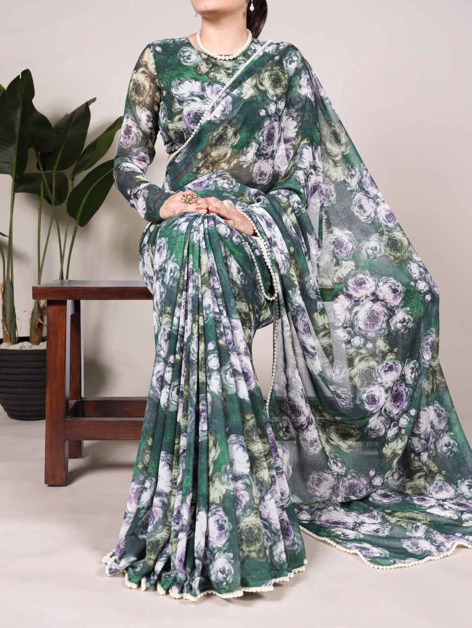 Georgette Saree