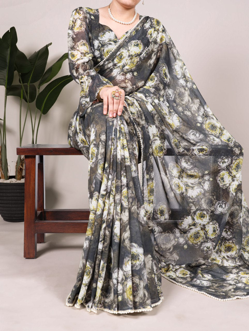 Georgette Saree