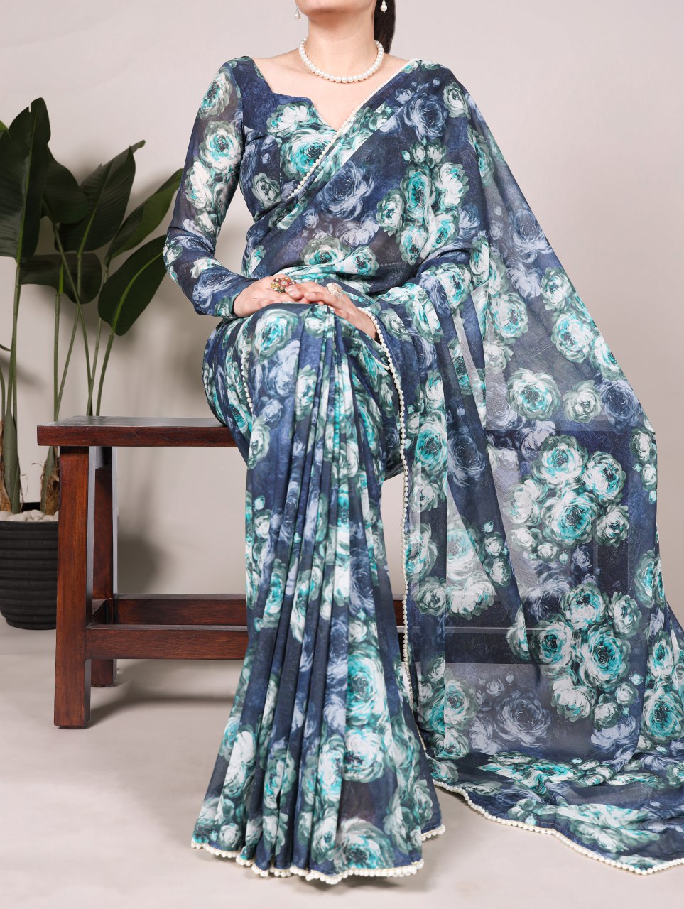 Georgette Saree