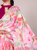 Satin Saree