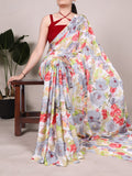 Satin Saree
