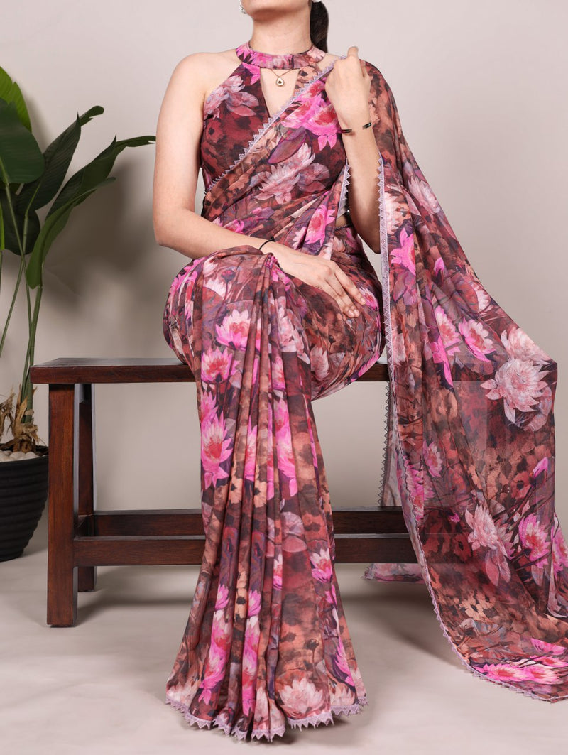Georgette Saree