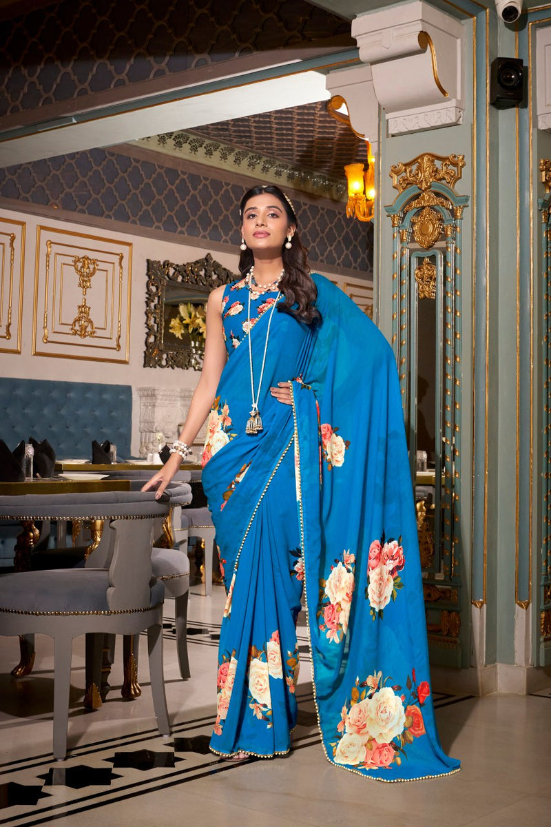 Georgette Saree