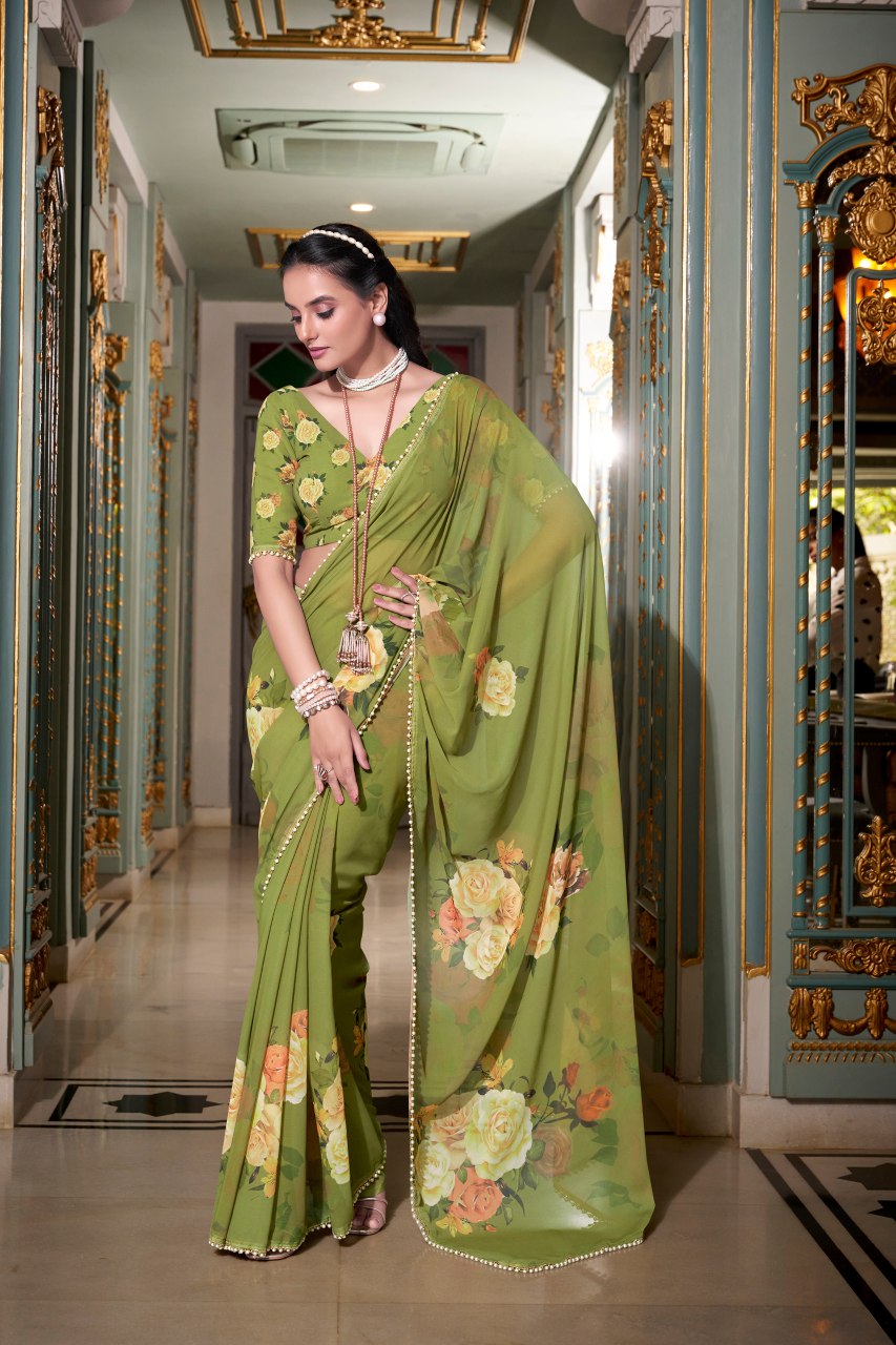 Georgette Saree