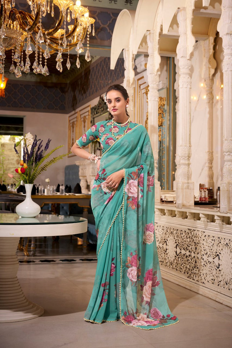 Georgette Saree