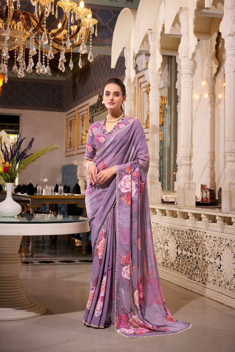 Georgette Saree