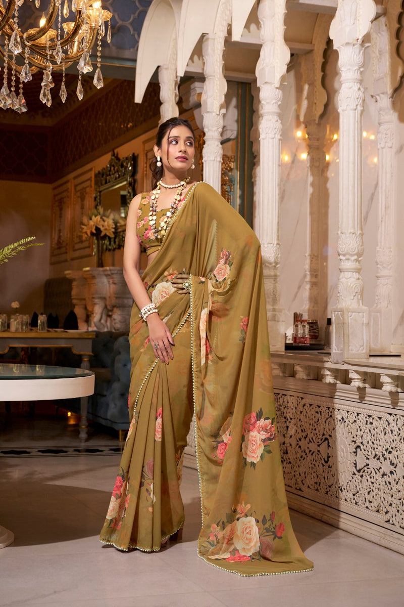 Georgette Saree
