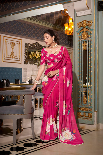 Georgette Saree