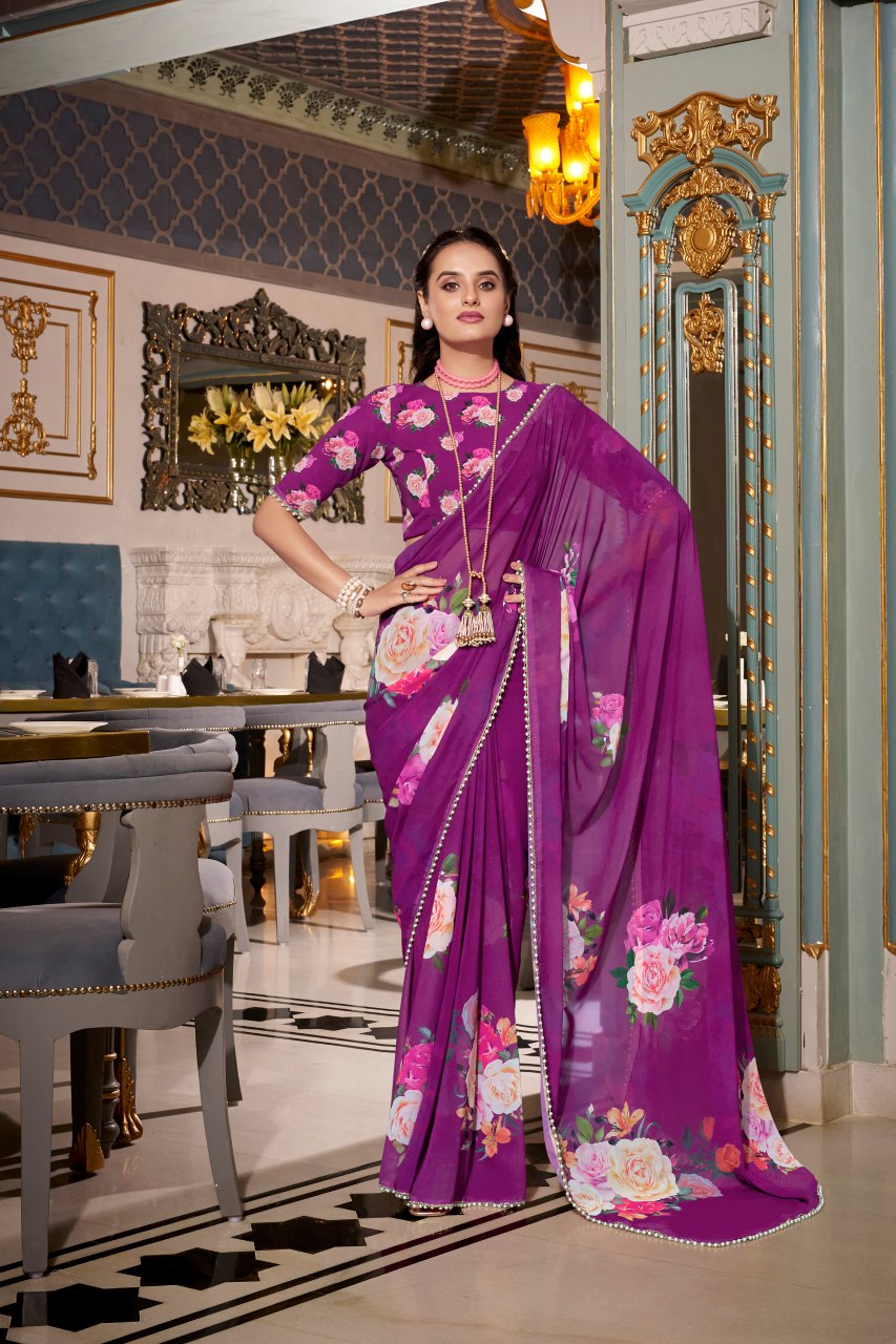 Georgette Saree