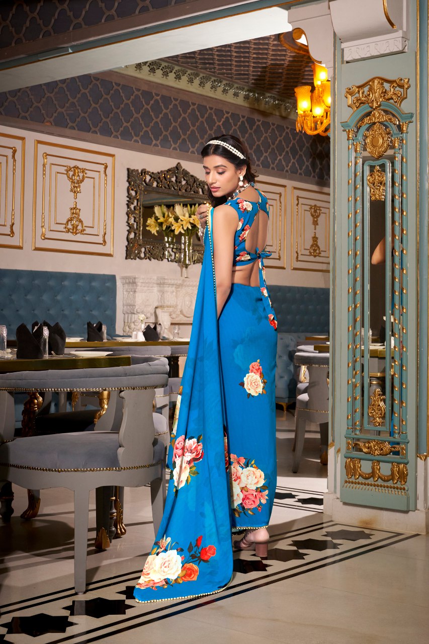 Georgette Saree