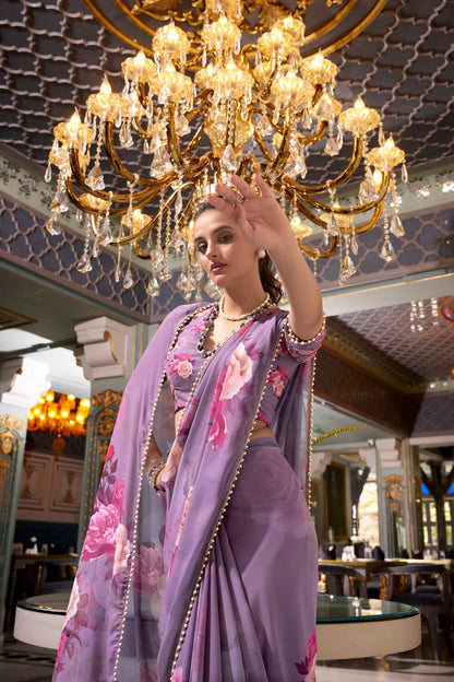Georgette Saree