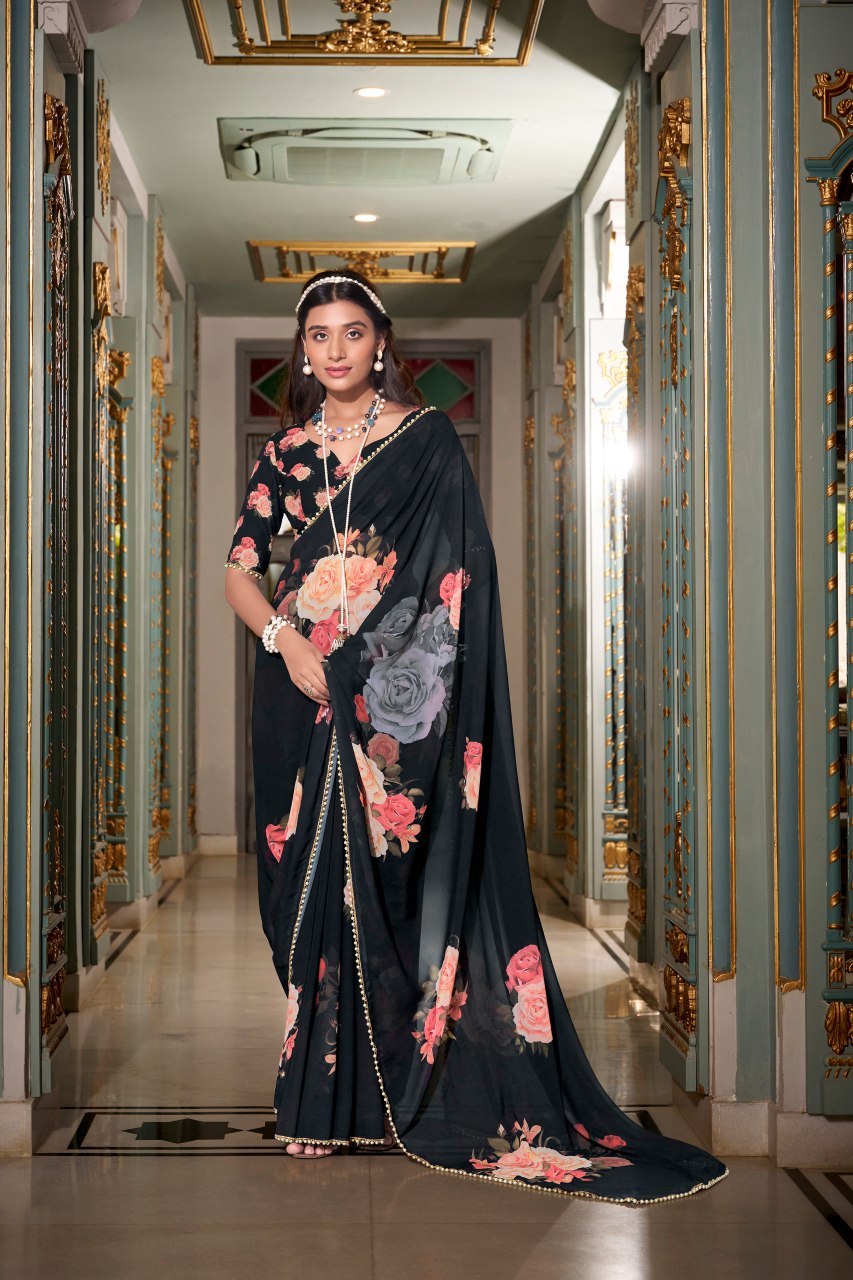 Georgette Saree