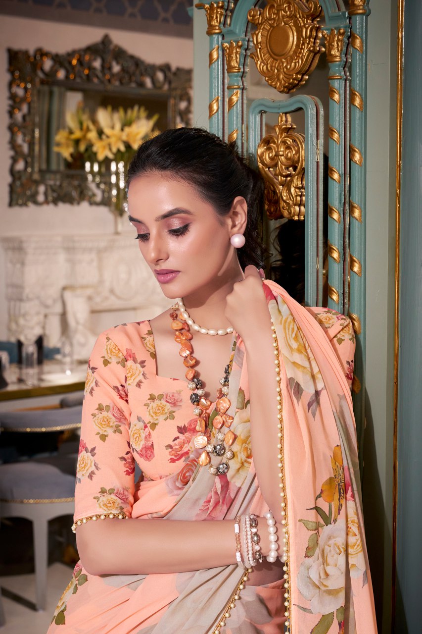 Georgette Saree
