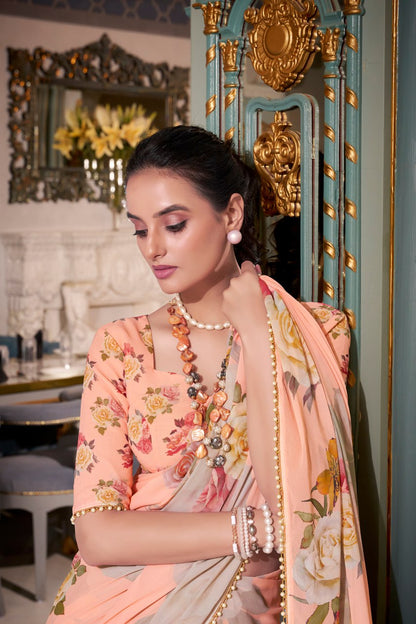 Georgette Saree