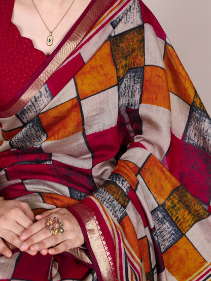 Viscose Saree
