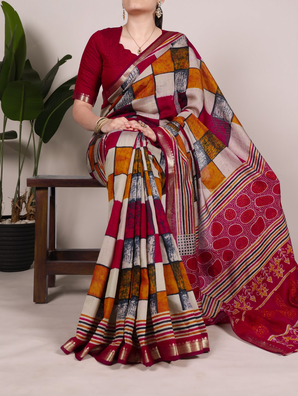 Viscose Saree