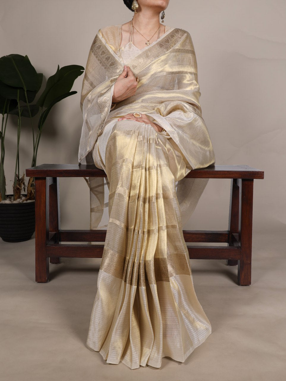 Tissue Saree