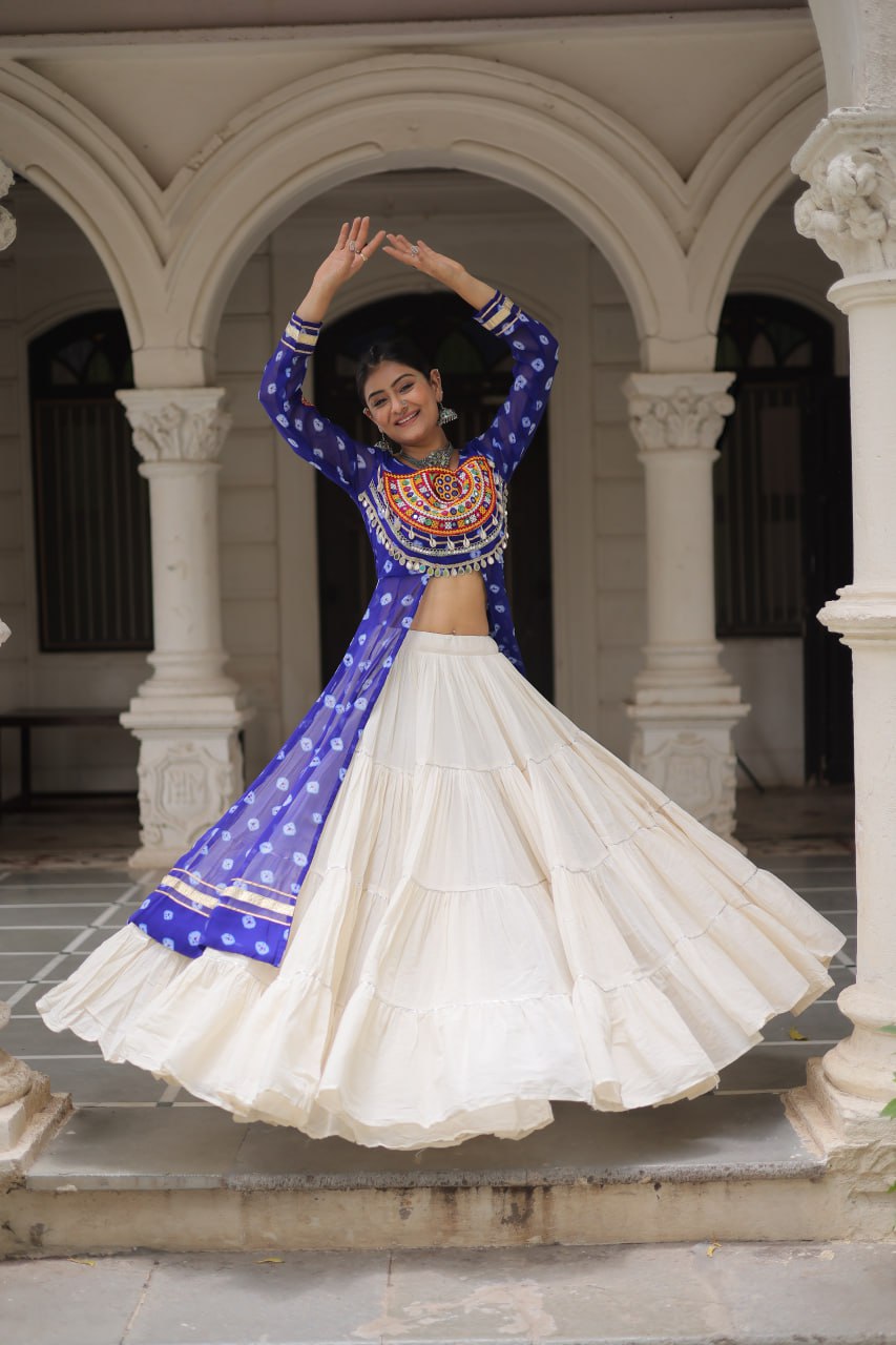 dandiya dress for women Navratri Kedia and Tulip Garba Anant Tex Exports Private Limited Chaniya Choli Garba Dandiya Gujarati