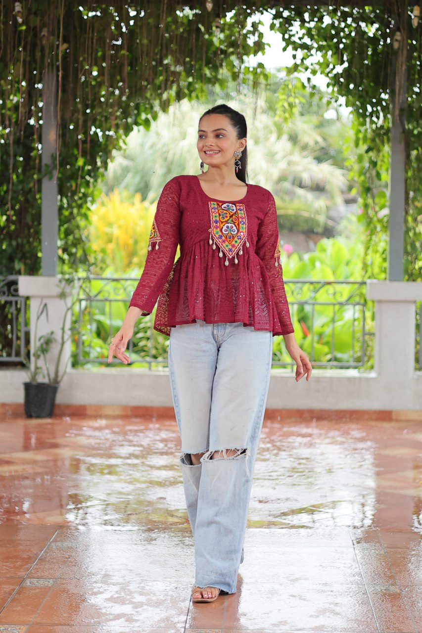 Navratri Kurti Top