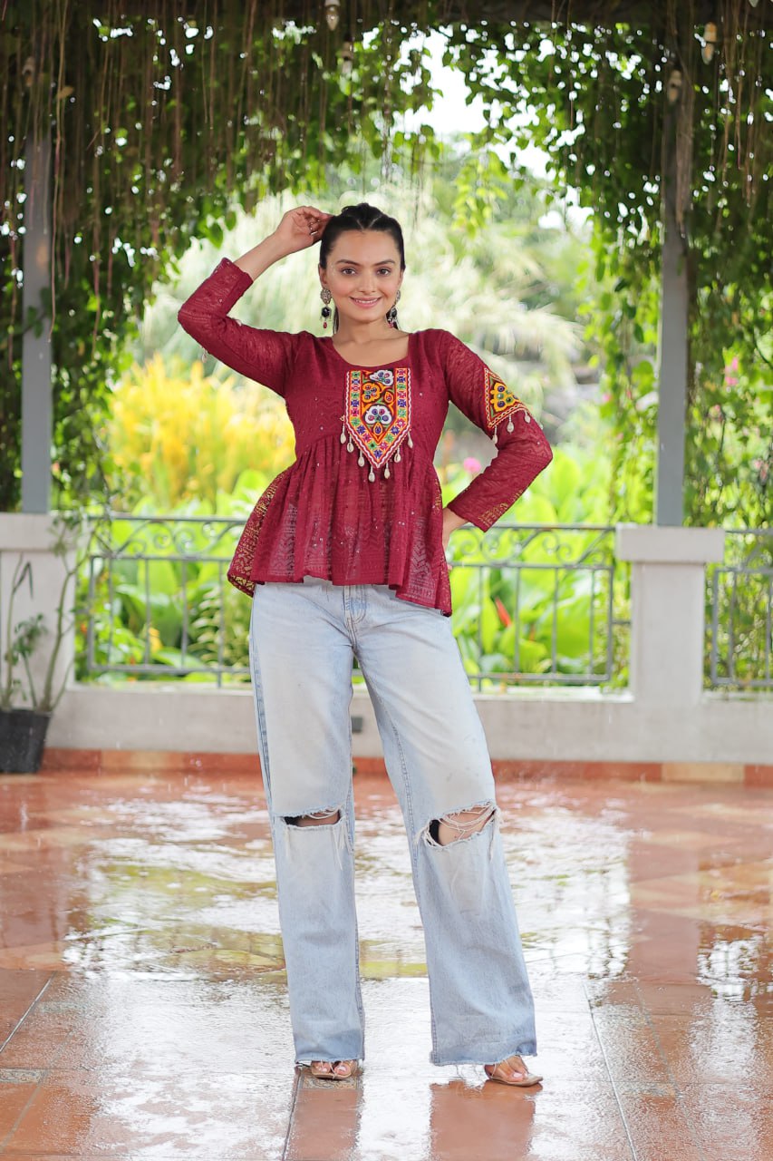 Navratri Kurti Top