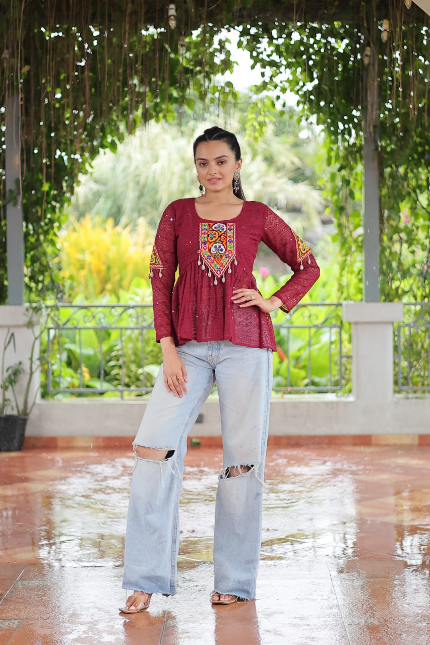 Navratri Kurti Top