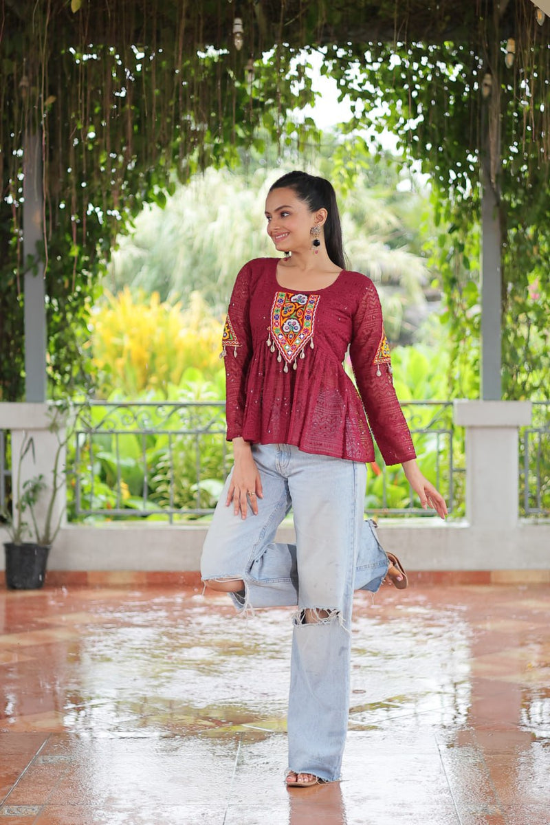 Navratri Kurti Top