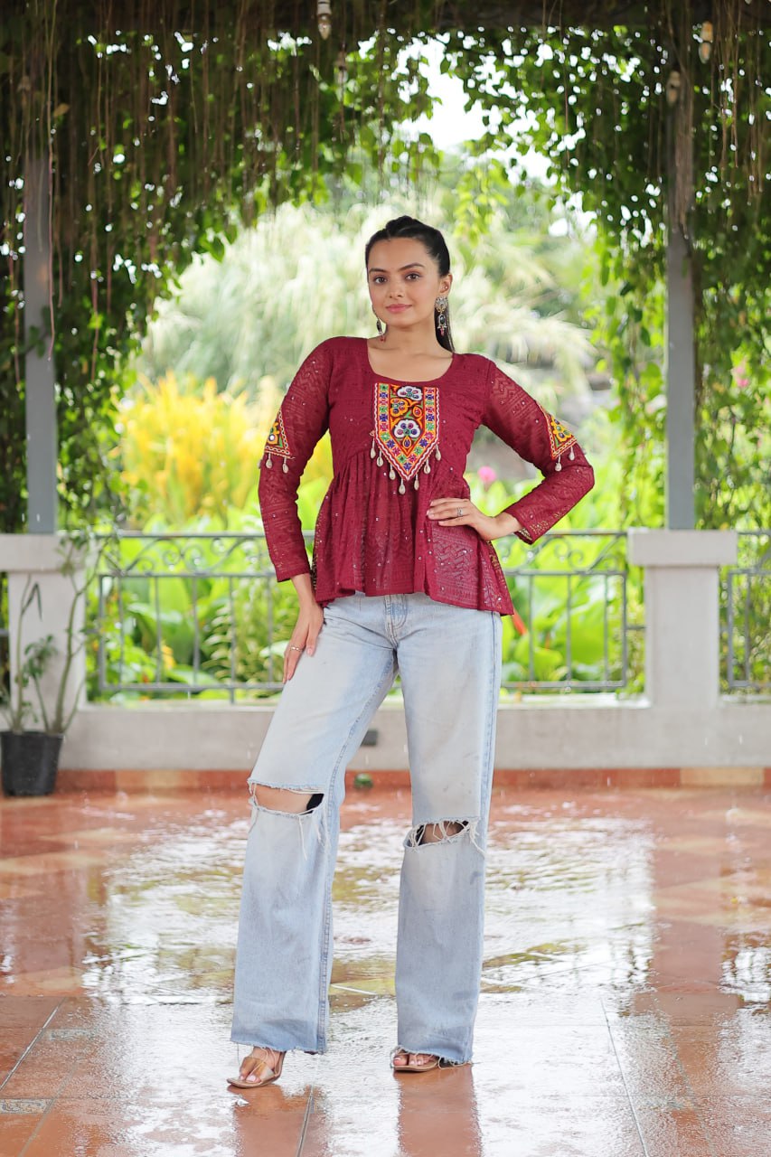 Navratri Kurti Top