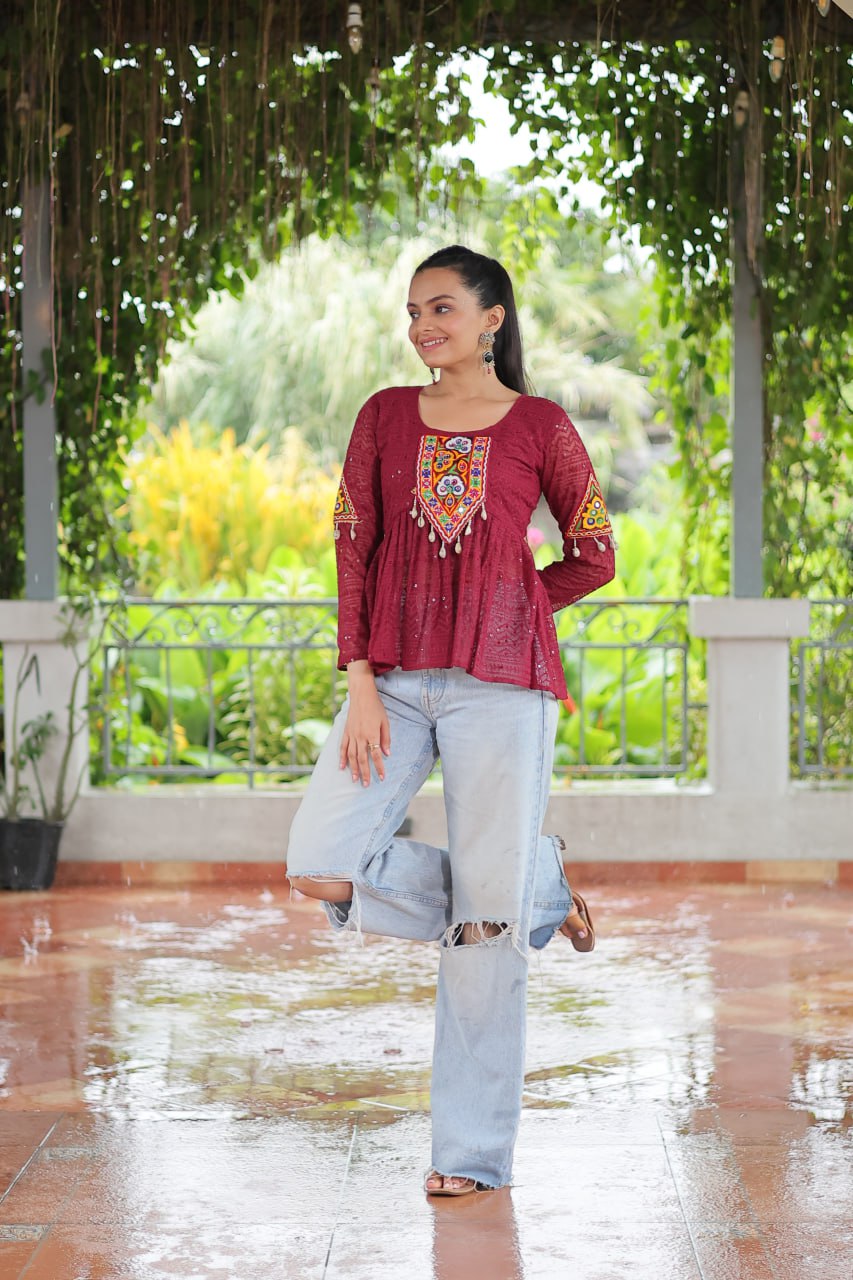 Navratri Kurti Top