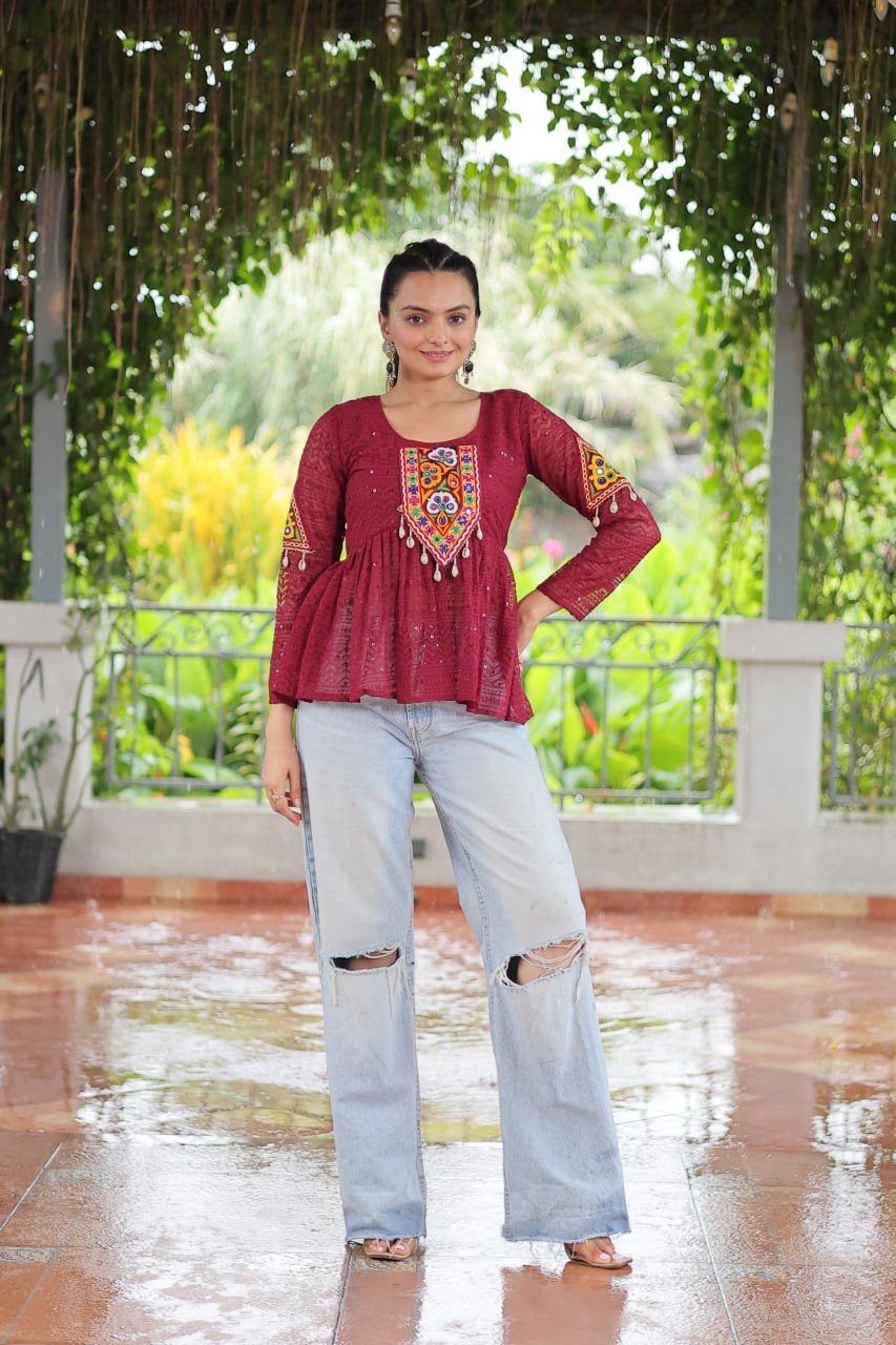 Navratri Kurti Top
