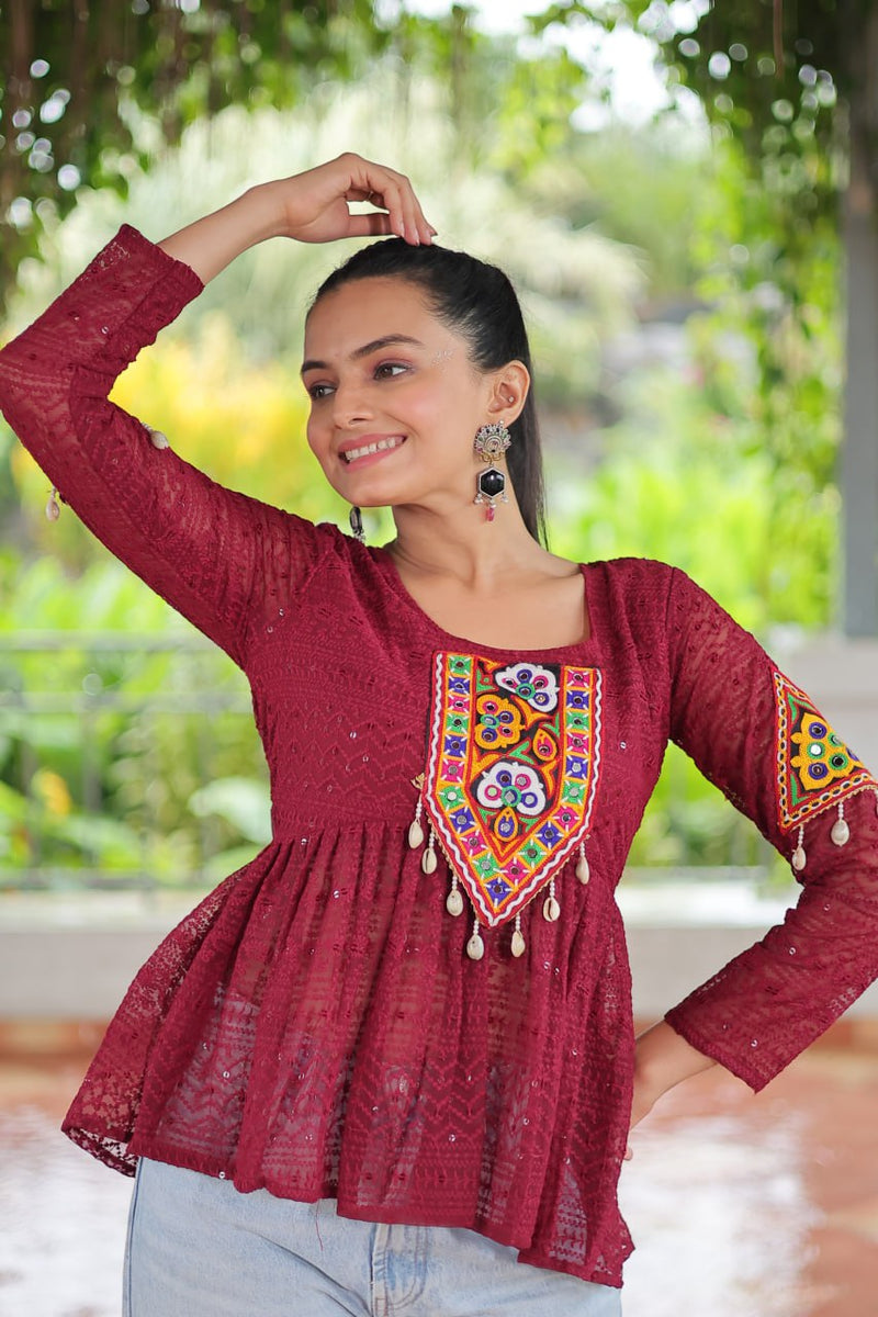 Navratri Kurti Top