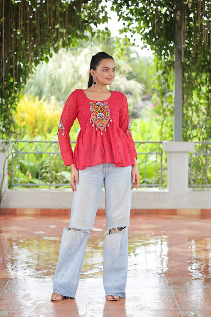Navratri Kurti Top